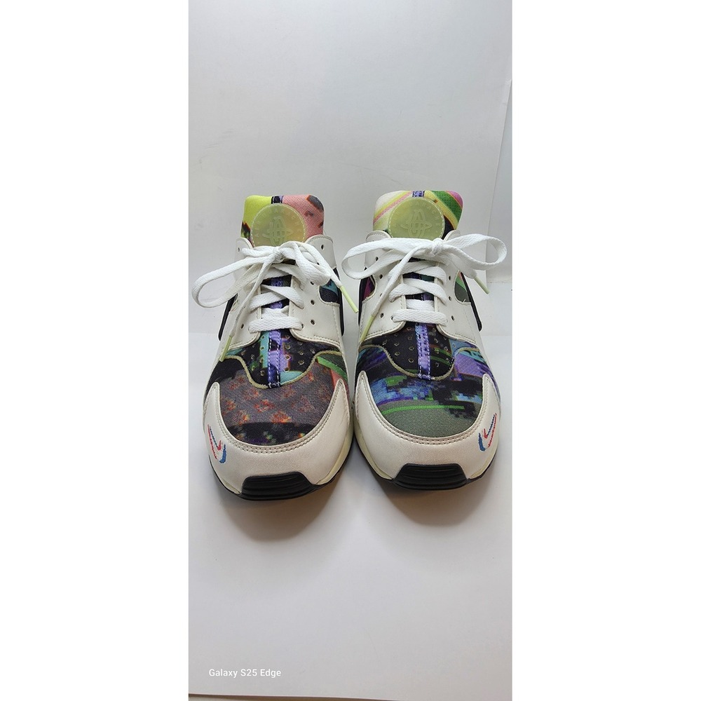 Nike Air Huarache SE Sail Multi-Color Glitch DX3264-902 Mens 10